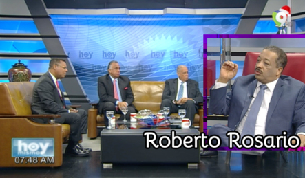 Roberto Rosario Dice Que Hubo Gente Que Le Insinuó Que Fuera Embajador Para Sacarlo Del País