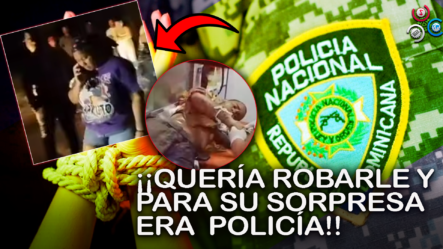 Mujer Policía Sorprende A Dos Atracadores En Los Tocones De Santiago