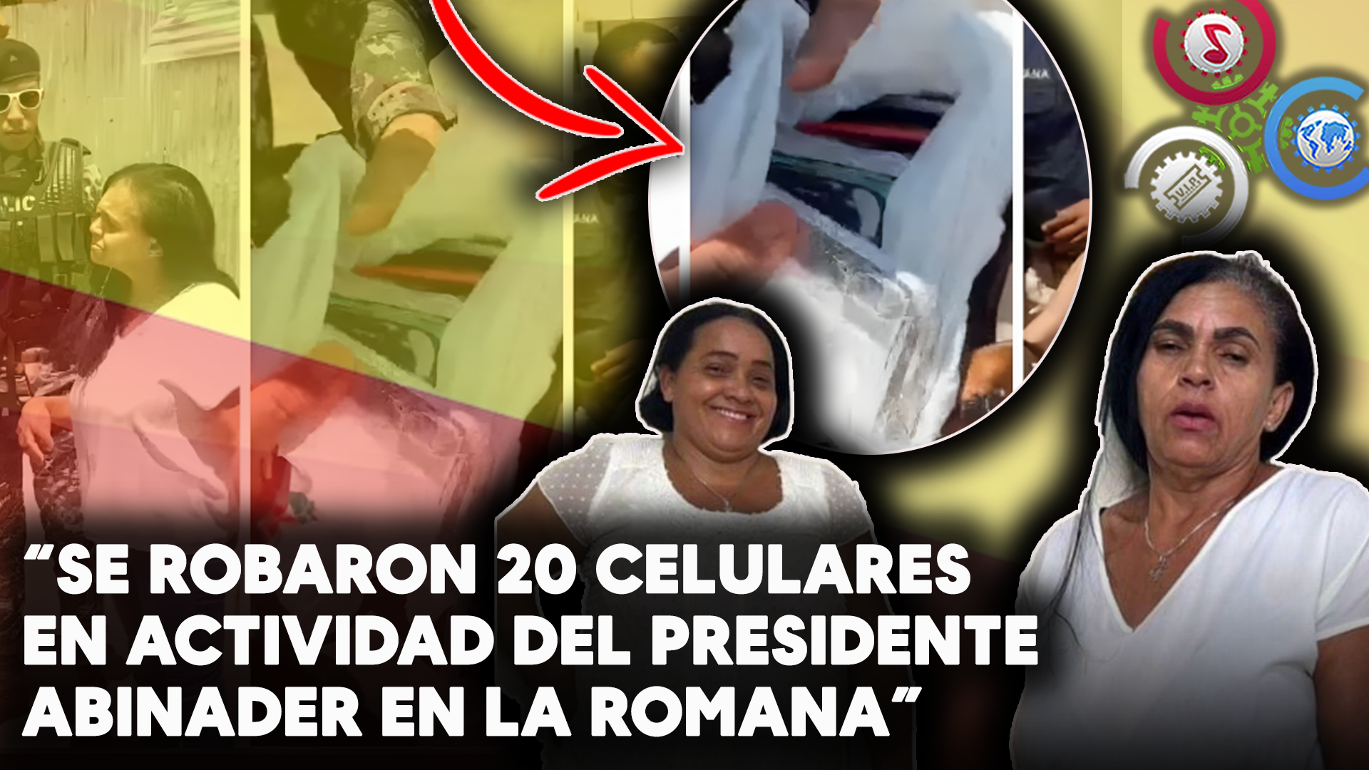 Dos Mujeres Fueron Sorprendidas ROBANDO En Acto Político Del PRM En La Romana