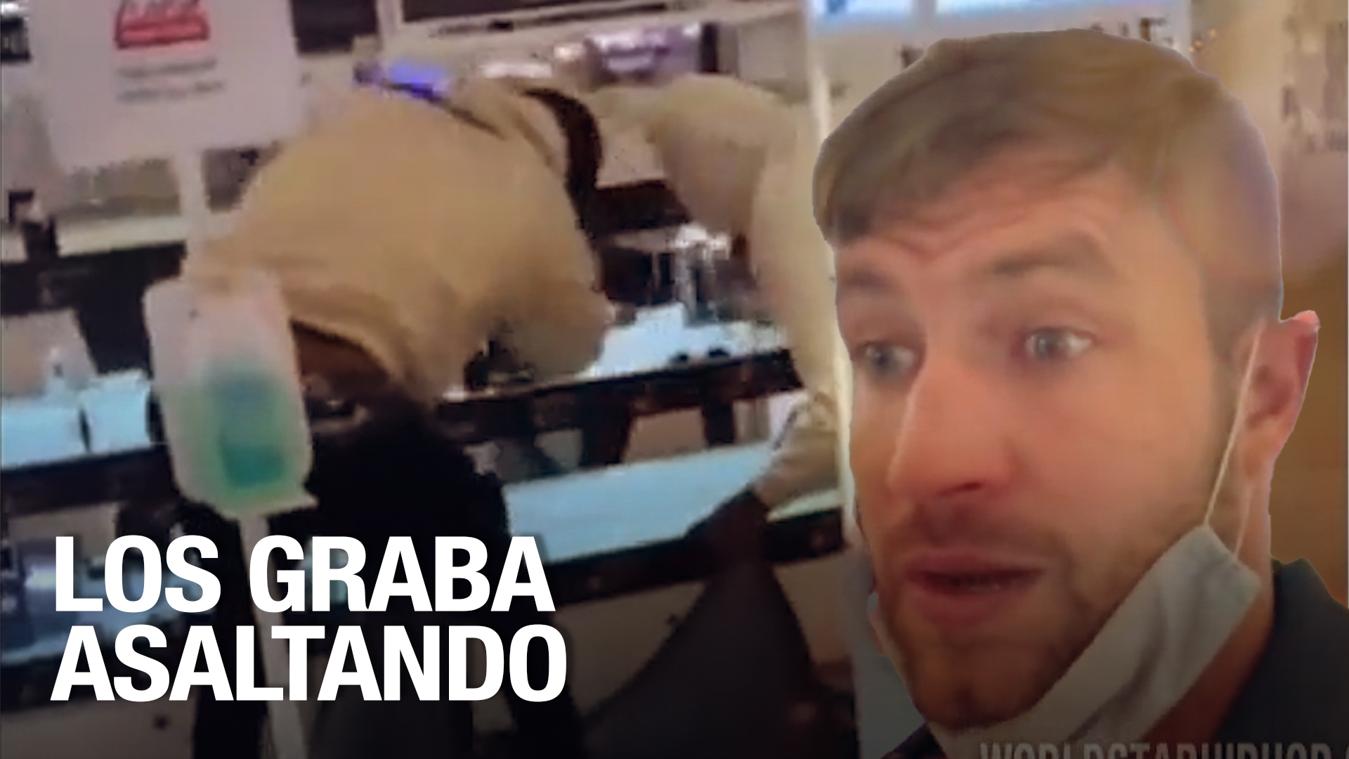 ¡Insólito! Son Grabados (Muy De Cerca) Dos Hombres Robando En Tienda De Maquillaje