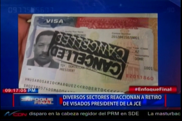 Cancelación De Visa A Roberto Rosario Genera Debate