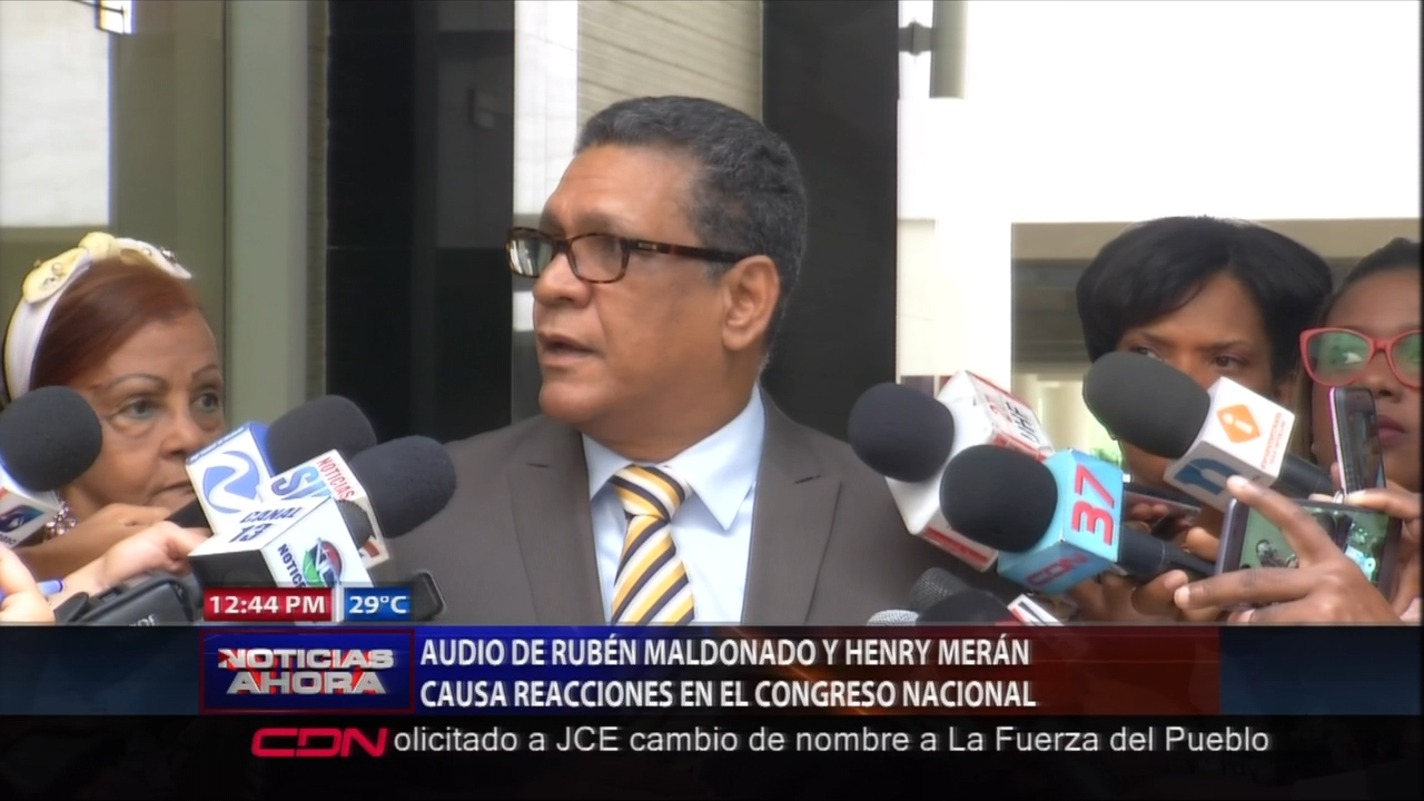 Diferentes Reacciones Tras La Divulgación De Llamada De Maldonado Y Merán