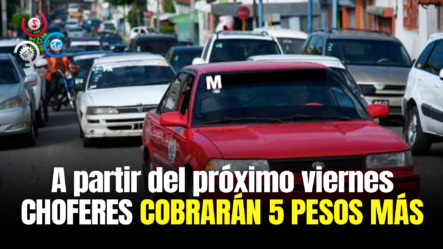 Choferes De Ruta M En Santiago, Anuncian Aumento De RD$5 En Tarifa Y Demandan Revocación Del Bono De Gasolina