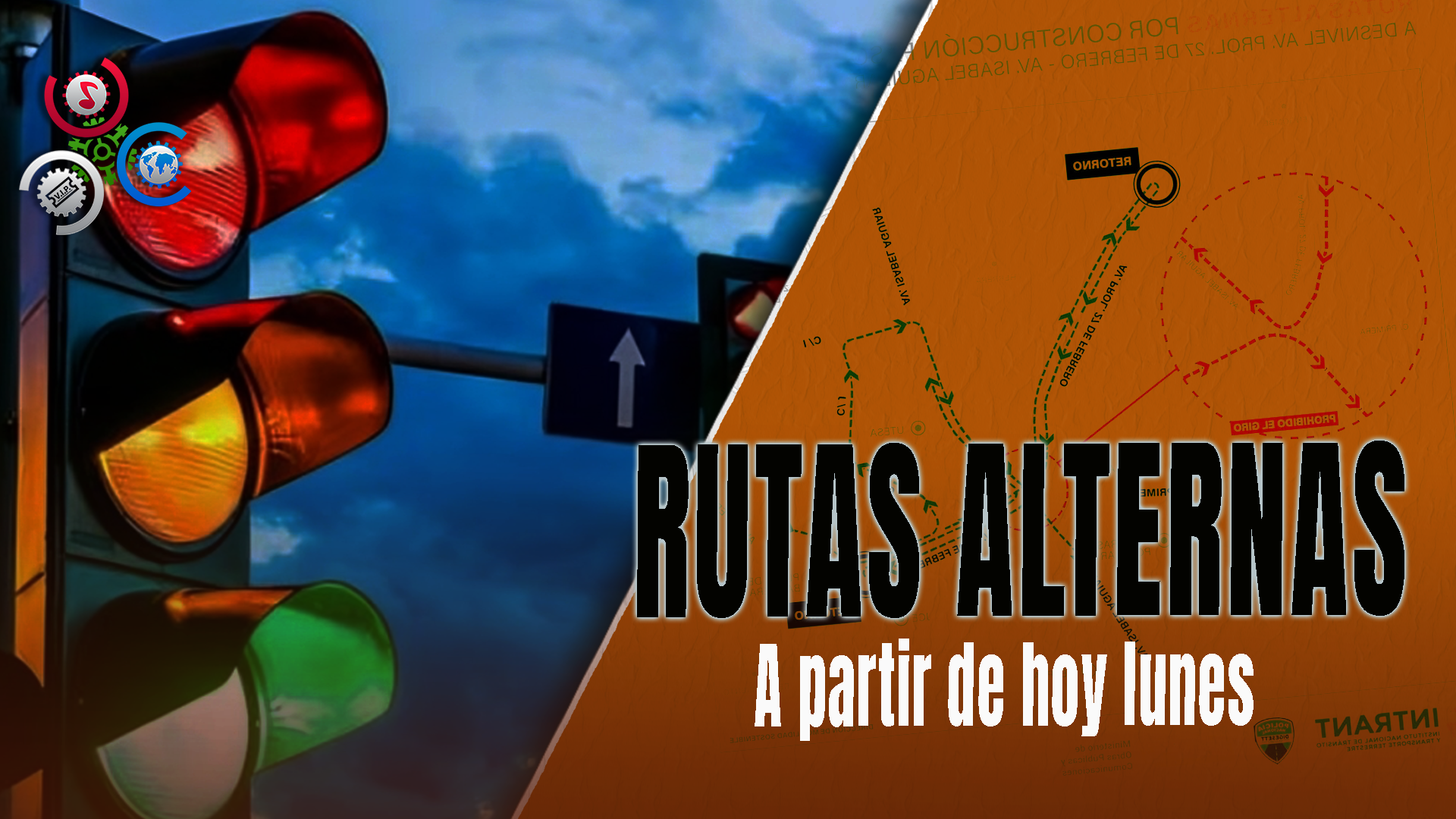 INTRANT Habilitará Rutas Alternas Tras Nuevas Restricciones En Pintura en  Intersección 27 De Febrero-Isabel Aguiar