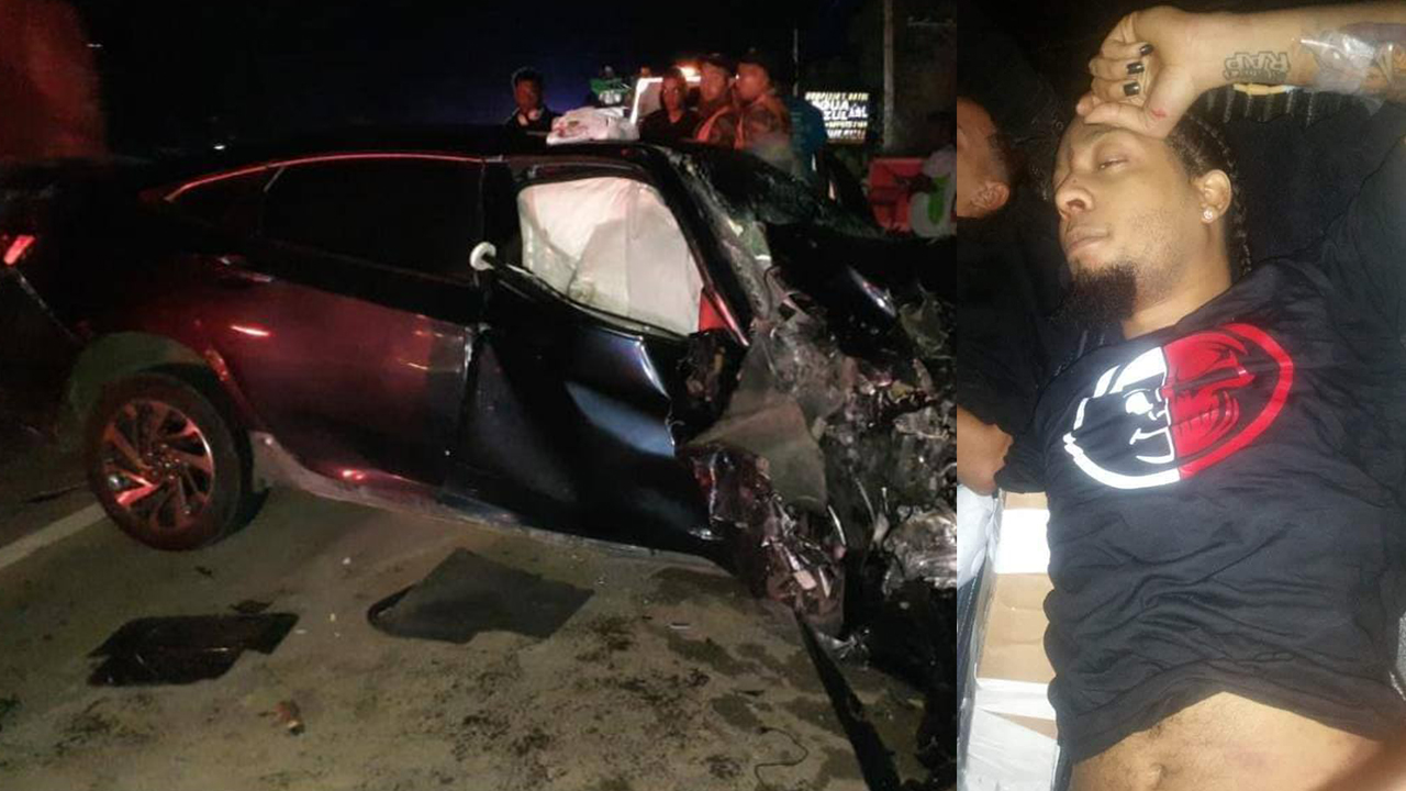 El Artista Urbano Rochy RD Sufre Aparatoso Accidente En Navarrete