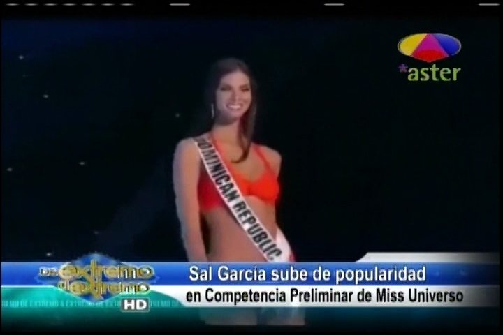 Farándula Extrema: Sal García Sube De Popularidad En Competencia Preliminar De Miss Universo