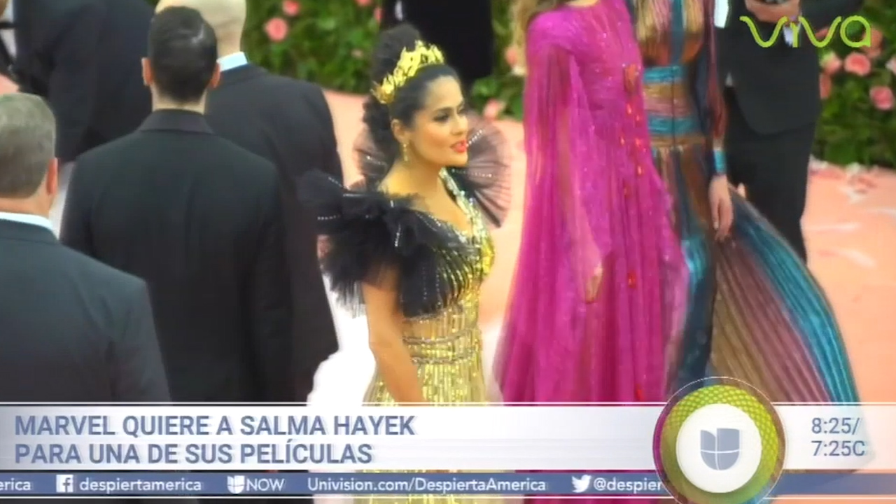 Marvel En Busca De Una Participación De Salma Hayek Para Una De Sus Películas