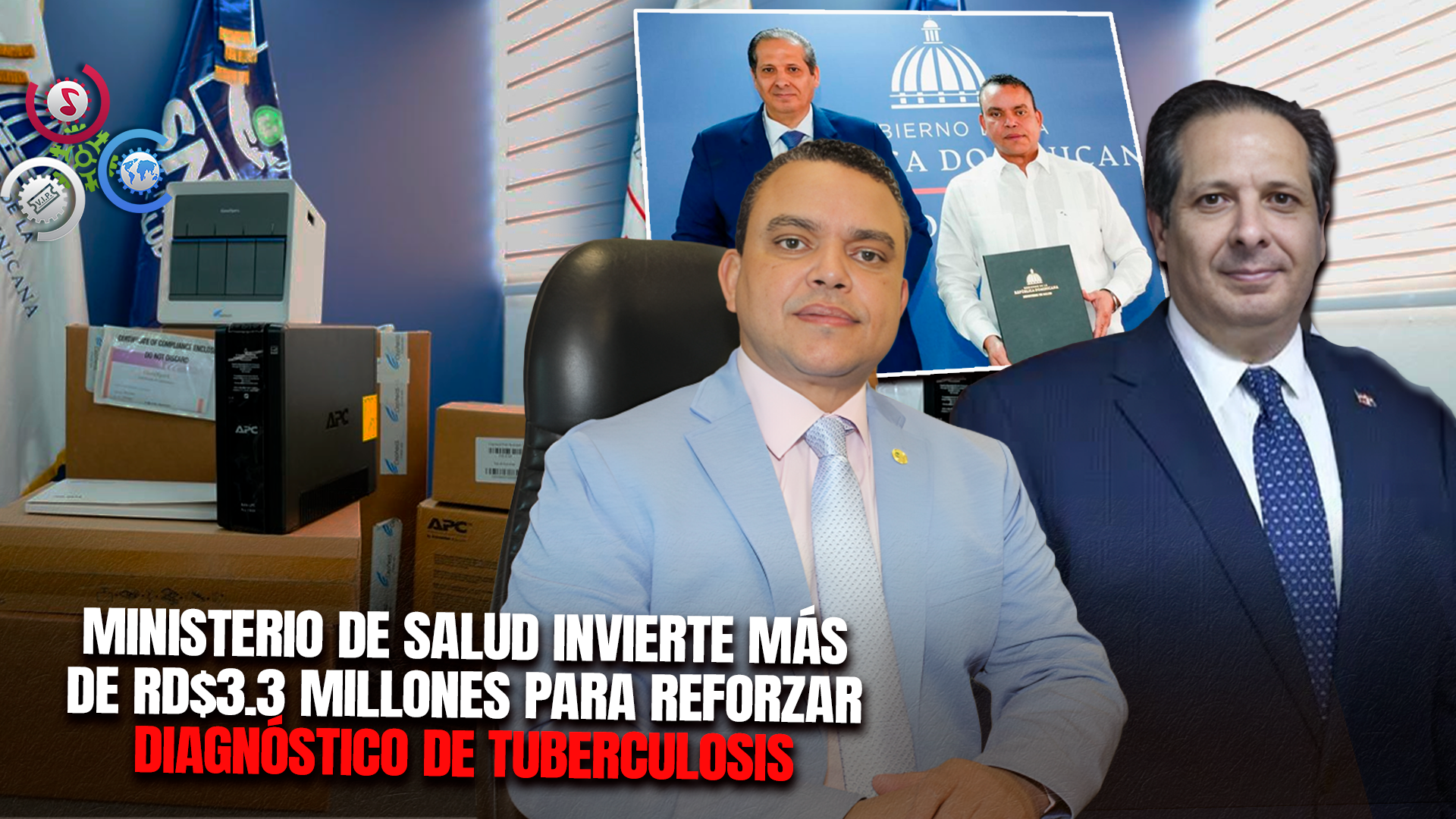 Salud Pública Fortalece Diagnóstico De Tuberculosis Con Entrega De Dos Nuevos Equipos GeneXpert Al SNS