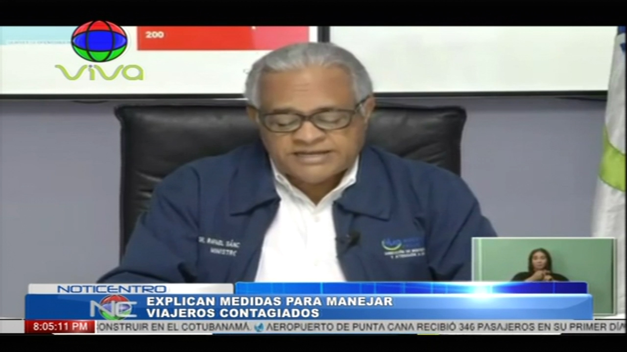 Ministerio De Salud Explica Sobre Las Medidas Para Viajeros Contagiados