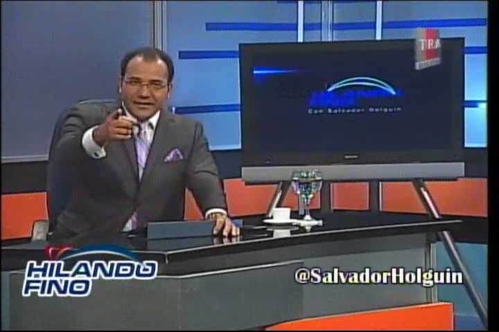 Salvador Holguín Critica Política Sin Propuestas Reales