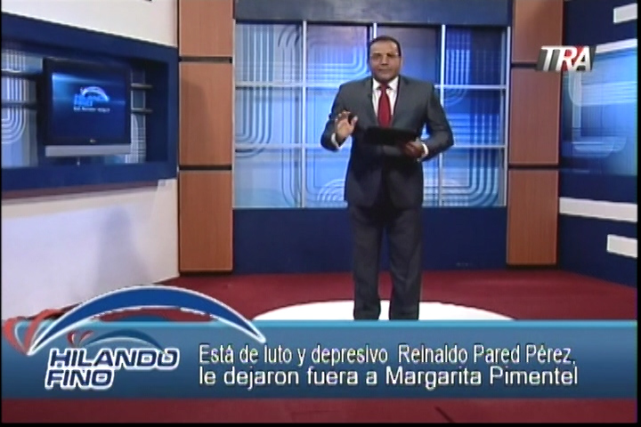 Reinaldo Pared, Entre Luto Y Traiciones