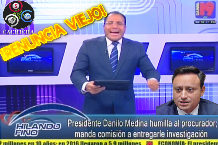 Salvador Holguín Explota Contra El Procurador Por Recibir El Informe De Punta Catalina: ¡Renuncia!
