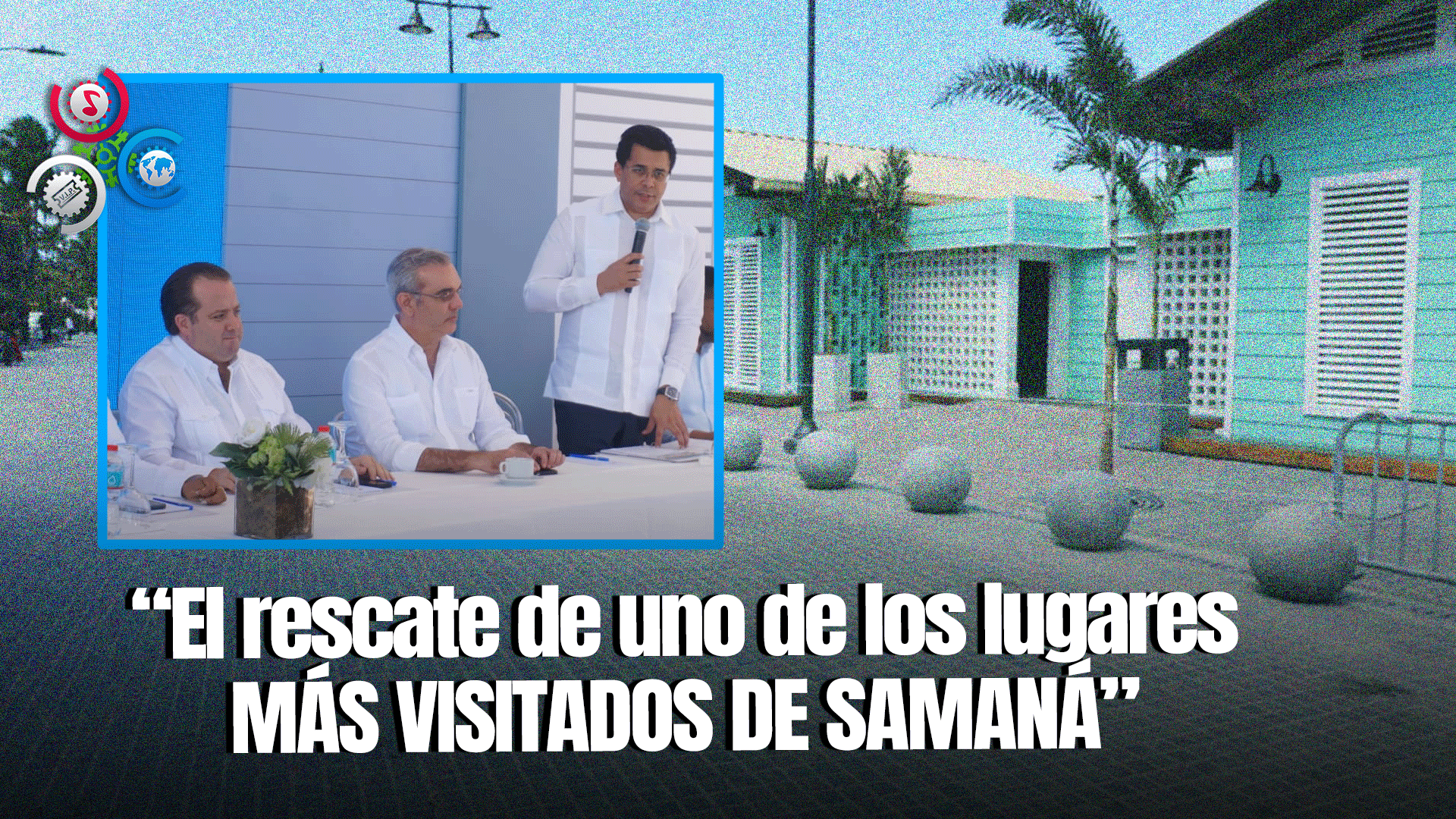 Entregan Remozamiento De La Plaza Del Pueblo De Los Pescadores En Las Terrenas