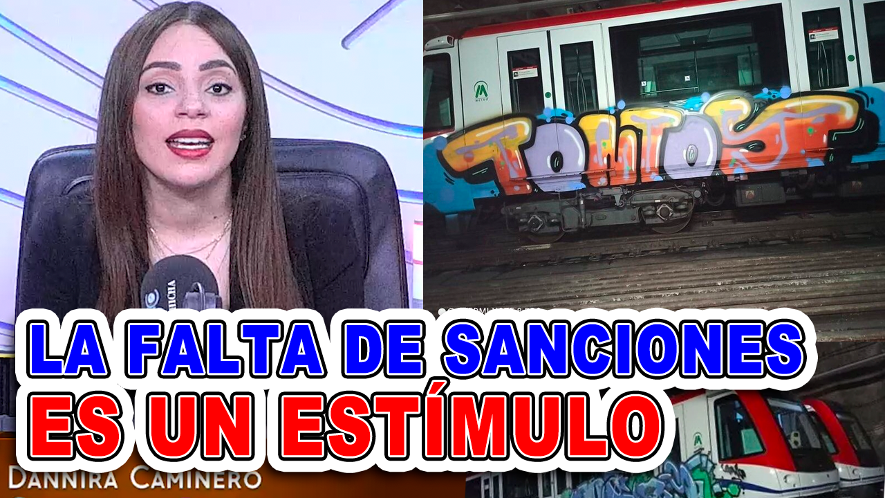 Dannira Caminero Reprocha Graffiti En El Metro De SD | Tu Mañana By Cachicha