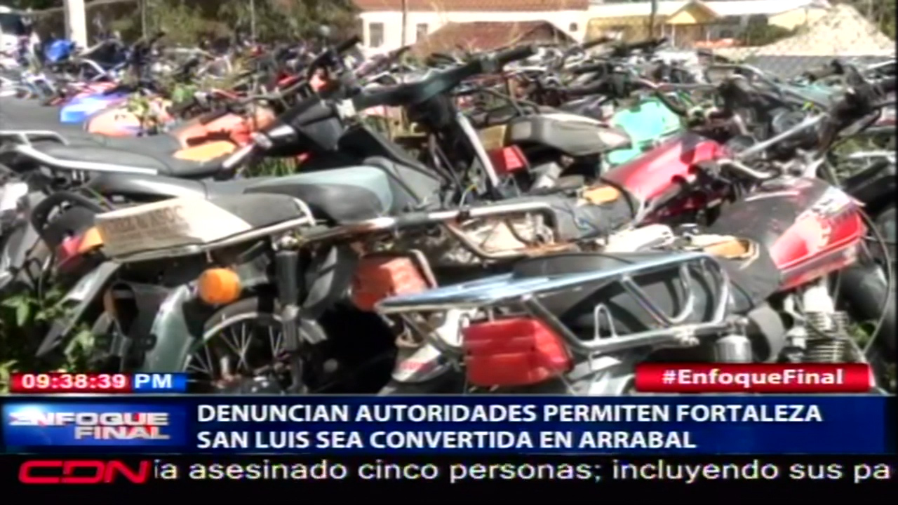 Denuncian Ante Las Autoridades Que No Permitan Que La Fortaleza San Luís En Santiago Sea Convertida En Un Arrabal