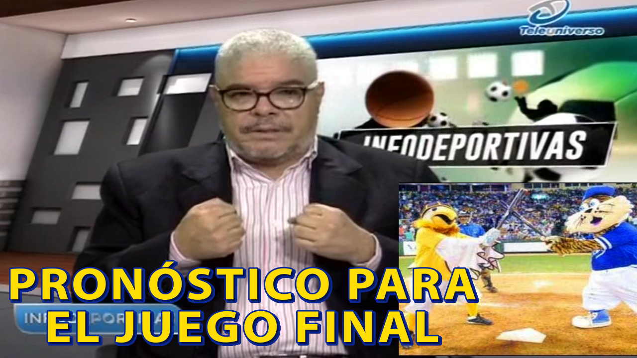Este Es El Pronóstico De Santana Martinez Para El Juego FINAL De Hoy