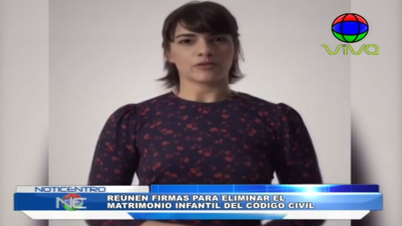 Organización “Save The Children” Lanza Una Campaña Que Busca Reunir Firmas Para Eliminar El Matrimonio Infantil Del Código Civil