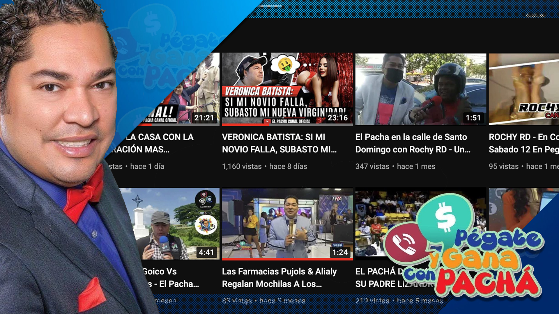 El Pachá Habla Del Increible Contenido De Su Nuevo Canal | Pégate Y Gana Con El Pachá