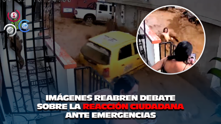 Indignación Por Video En Colombia: Mujer En Videollamada Mientras Personas Eran Arrastradas Por Inundaciones
