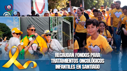 Realizan Cuarta Caminata En Santiago Solidaria En Apoyo A Niños Con Cáncer