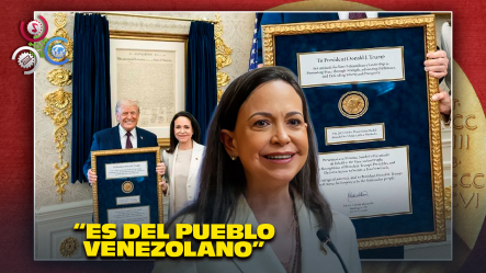 María Corina Machado Agradece A Trump Y Afirma Que El Nobel Pertenece Al Pueblo Venezolano