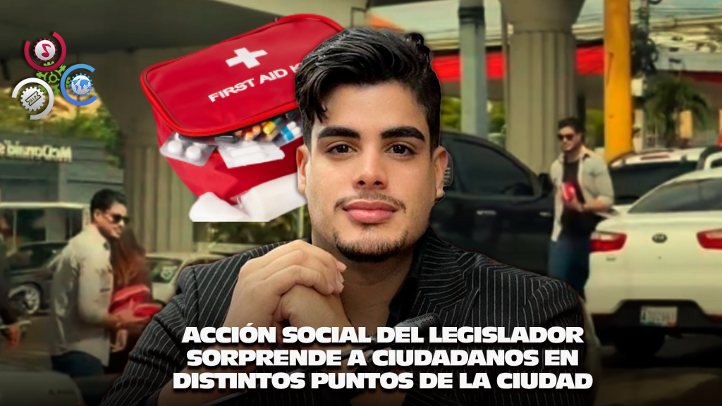 Diputado Bray Vargas Entrega Kits De Emergencia En Semáforos De Santiago