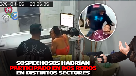 Robo De Barbería A Banca: Los Mismos Ladrones Siembran Temor En Santo Domingo