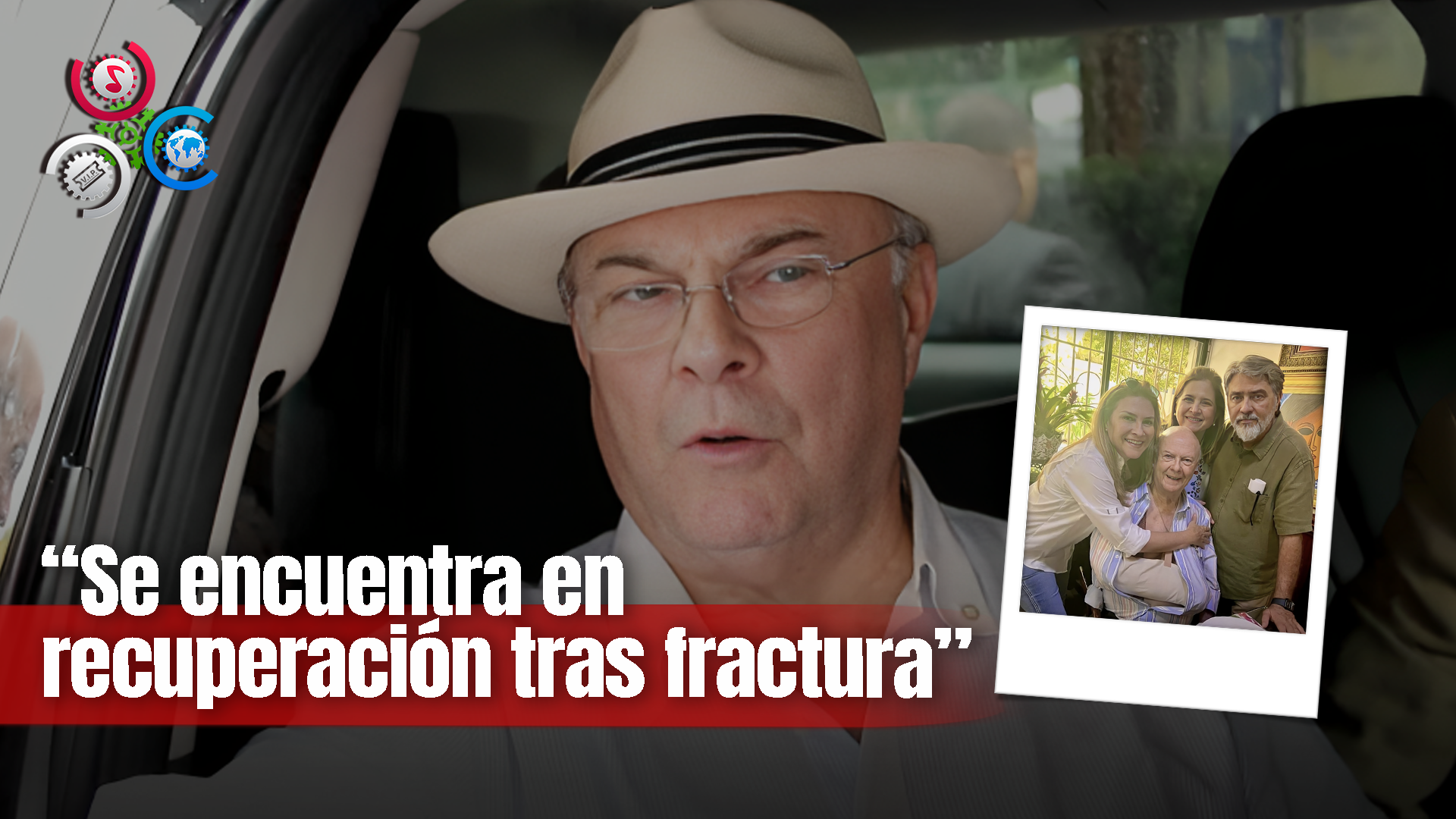 Hipólito Mejía Se Recupera Tras Caída Que Le Fracturó El Brazo Derecho