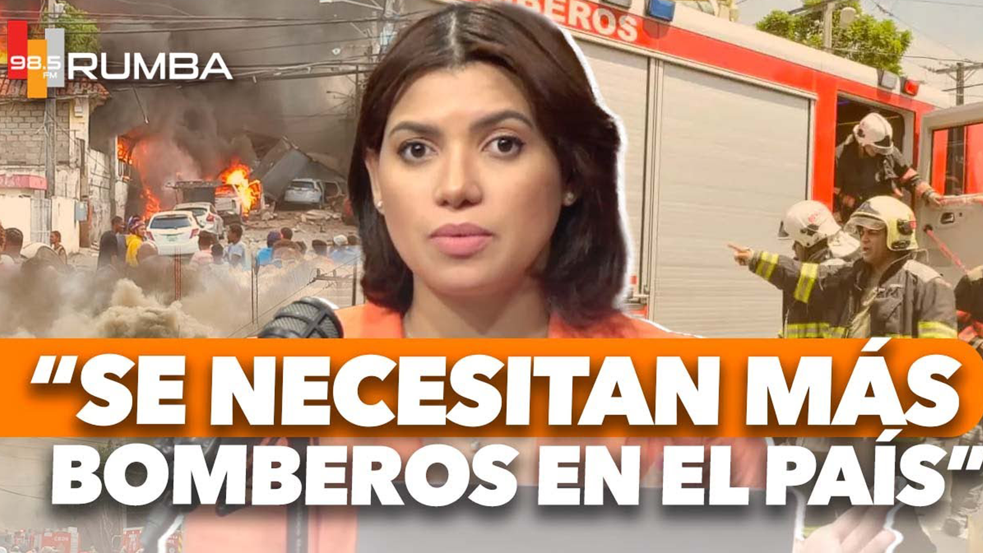 “SE NECESITAN MÁS BOMBEROS EN EL PAÍS” Médicos No Dan Abasto En San Cristóbal