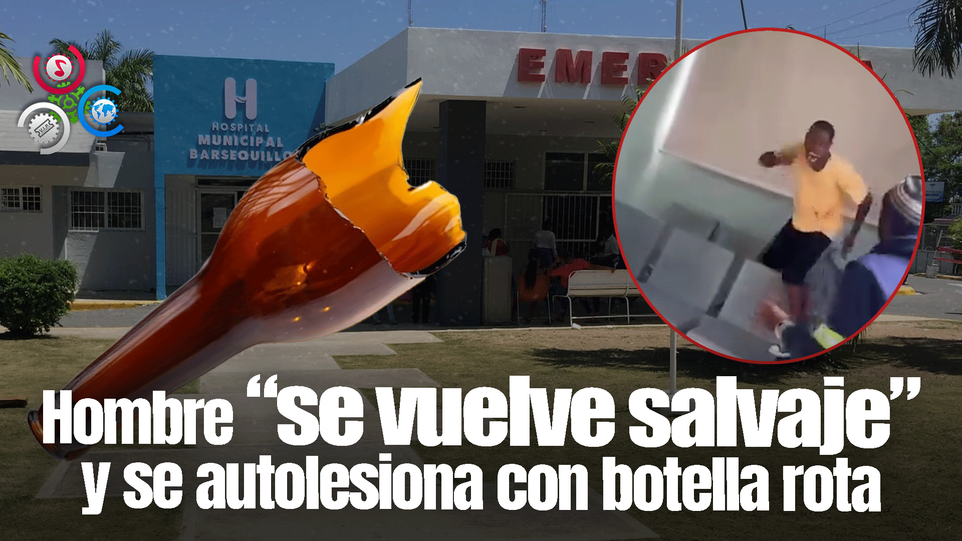 Hombre Se Corta El Cuello Mientras Predica La Palabra En Hospital De Bajos De Haina