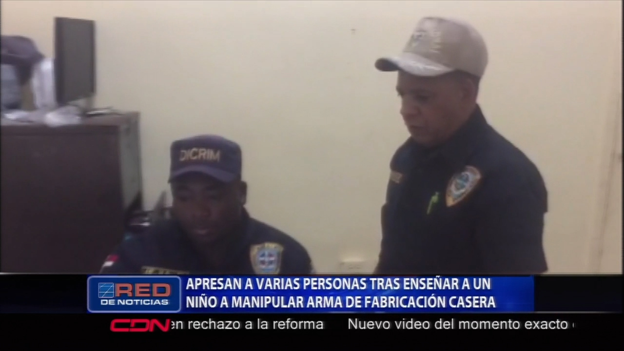 En El Seibo Apresaron A Varias Personas Tras Enseñar A Un Niño De 1 Año A Manipular Una Arma De Fabricación Casera