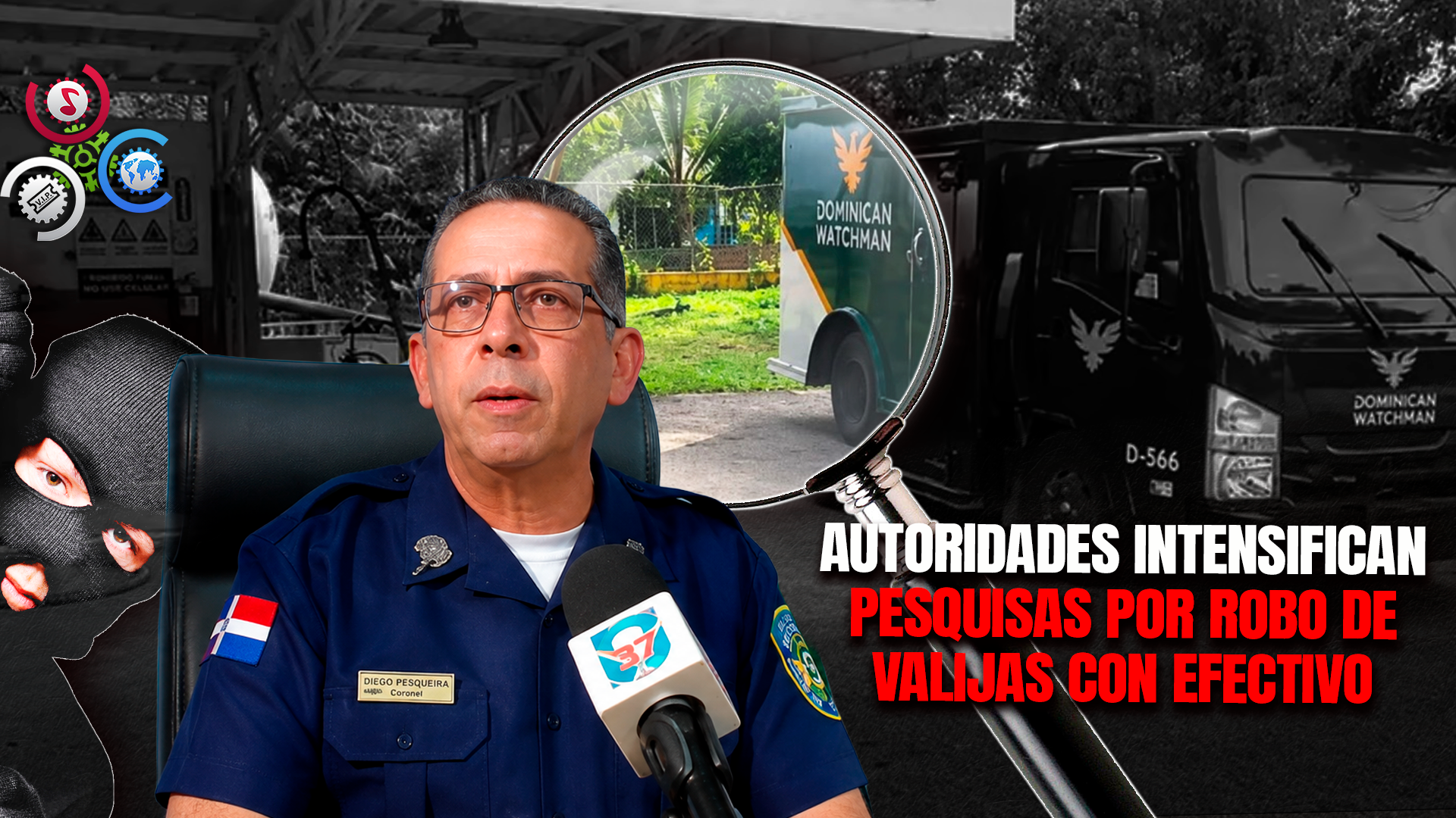 Seis Hombres Armados Asaltan Camión De Valores Y Estación De GLP En Monte Plata; Policía Reporta Avances En Investigación