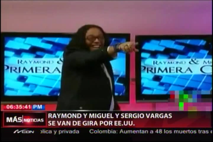 Sergio Vargas Se Va Con Miguel Y Raymond De Gira A EEUU #Video