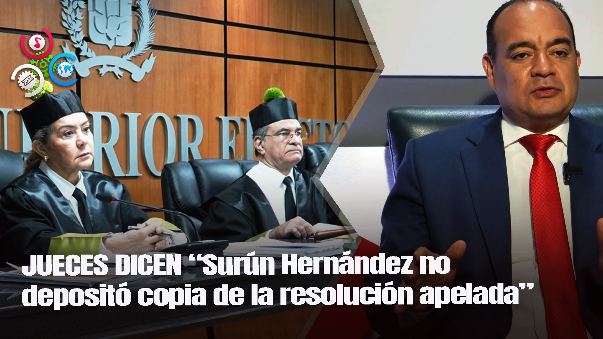 TSE Declara Inadmisible Recurso De Surún Hernández Contra La JCE