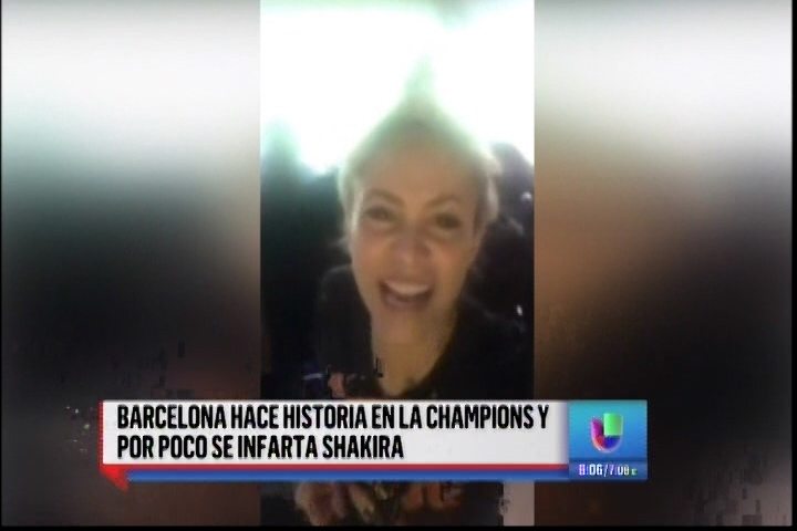 Barcelona Hace Historia En La Champions Y Por Poco Se Infarta Shakira