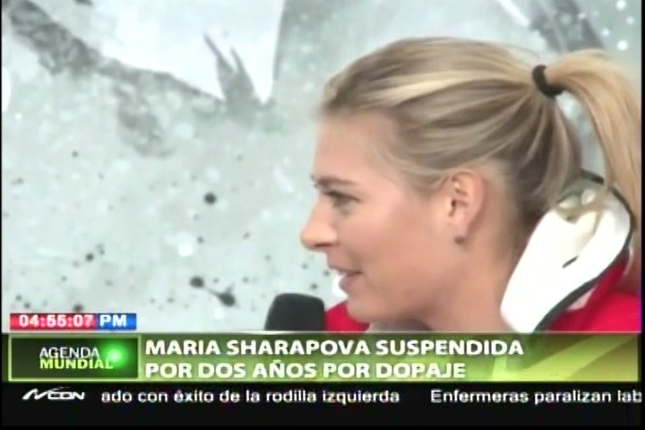 María Sharapova Suspendida Por 2 Años Al Dar Positivo En Una Prueba De Dopaje