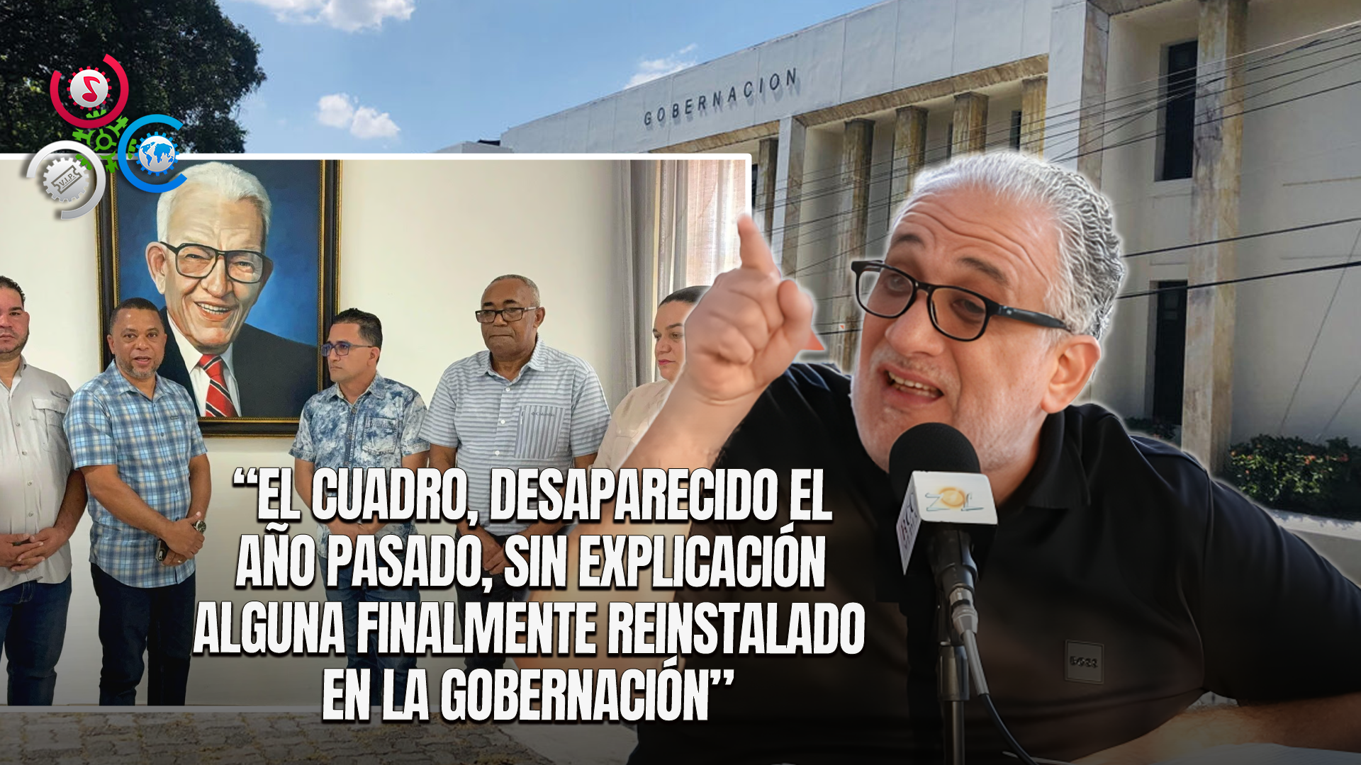 Najib Chahede Comenta Sobre El Controversial Incidente Del Cuadro De Juan Bosch En Santiago Rodríguez