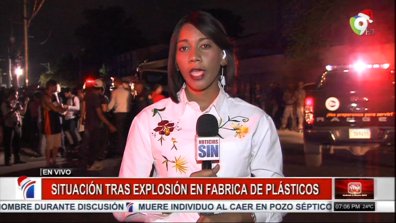 Situación Actual En La Fábrica De Plásticos Tras La Explosión