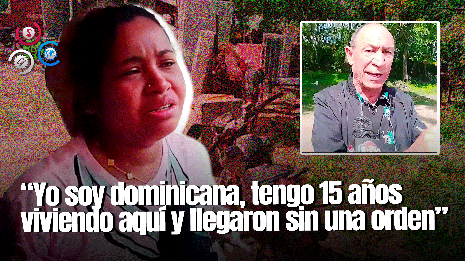 Dominicanos Acusan A Migración De Desalojo Injusto En Sabana Iglesia, Santiago