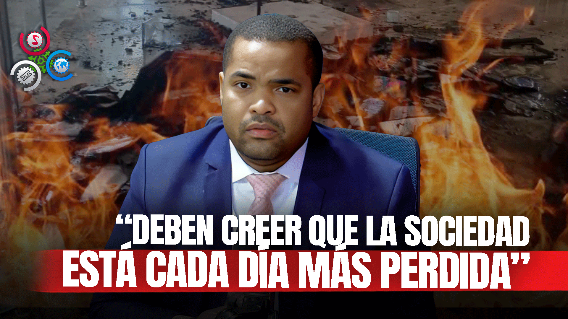 Valentín Perez Insta Castigar Ejemplarmente A Jóvenes Que Incendiaron Una Iglesia En Maimón