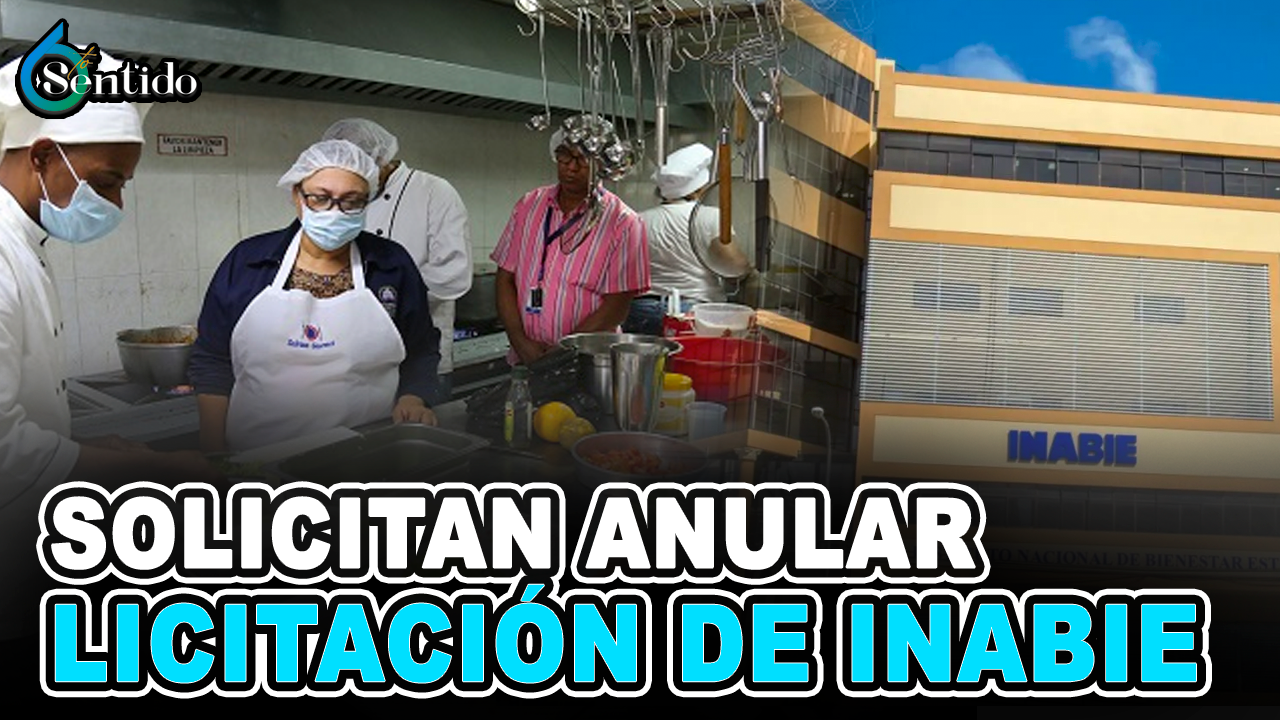 Solicitan Anular Licitación De Inabie | 6to Sentido