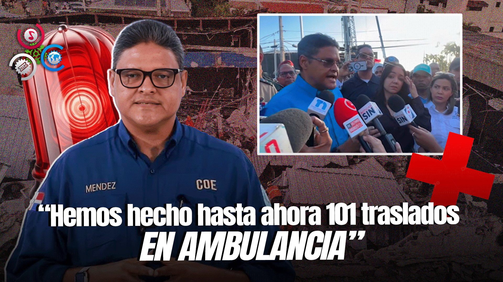 Director Del COE Brinda Nuevos Detalles A Los Medios Sobre Tragedia En Discoteca Jet Set