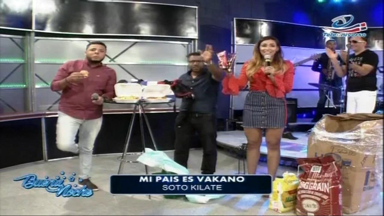 Soto Kilate Presenta “Mi País Es Vakano” En Buena Noche