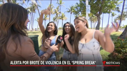 Alerta Por Brote De Violencia Por “Spring Break” Refuerzan La Seguridad En Miami Beach