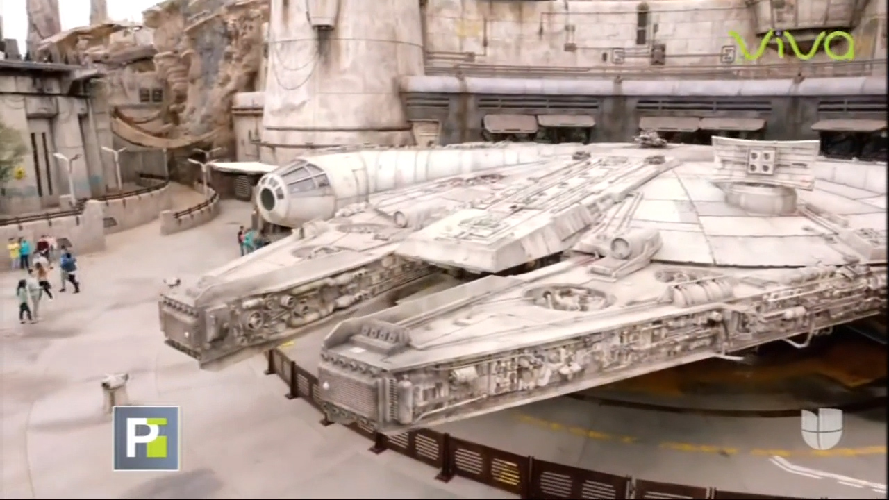 Seguidores De Stars Wars A La Espera Con Muchas Ansias De La Apertura Del Nuevo Parque Temático De Disney