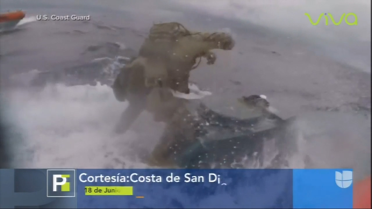 De Película El Momento En Que Capturaron Embarcación Dedicada Al Narcotráfico En Las Costas De California