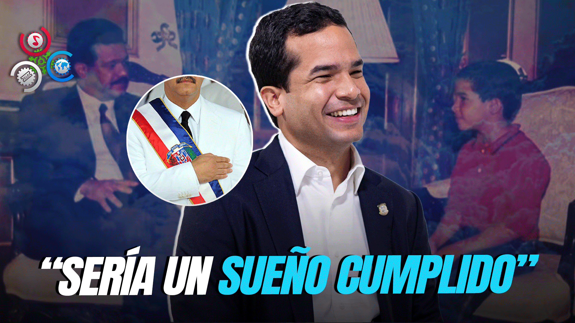 Omar Fernández Desea Ver A Su Padre Leonel De Nuevo Con La Banda Presidencial