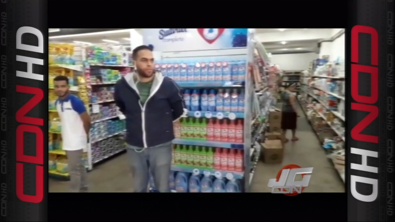 Carretera Jacagua Delincuentes Asaltan Super Mercado