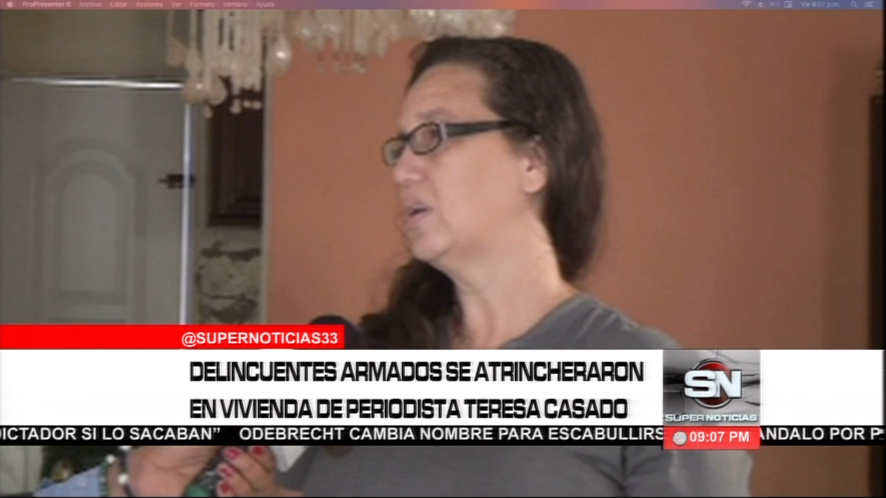 Delincuentes Armados Se Atrincheraron En Vivienda De Periodista