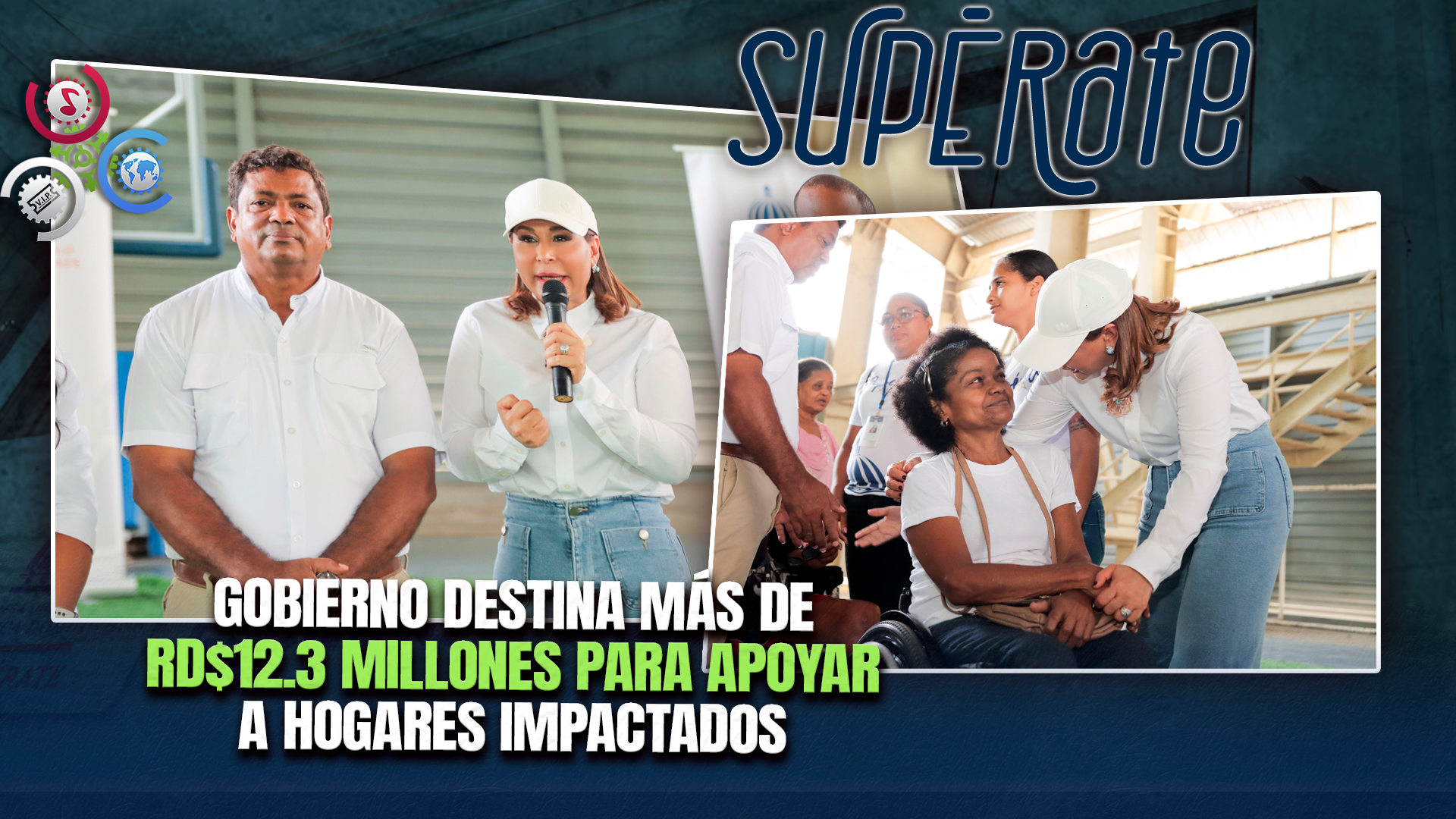 Supérate Entrega Bono De Emergencia A 1,766 Familias Afectadas Por Inundaciones En El Gran Santo Domingo